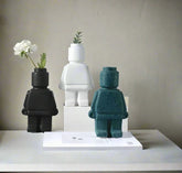 Artbloc - Moderne Blokman Hars Vaas voor Stijlvolle Decoratie